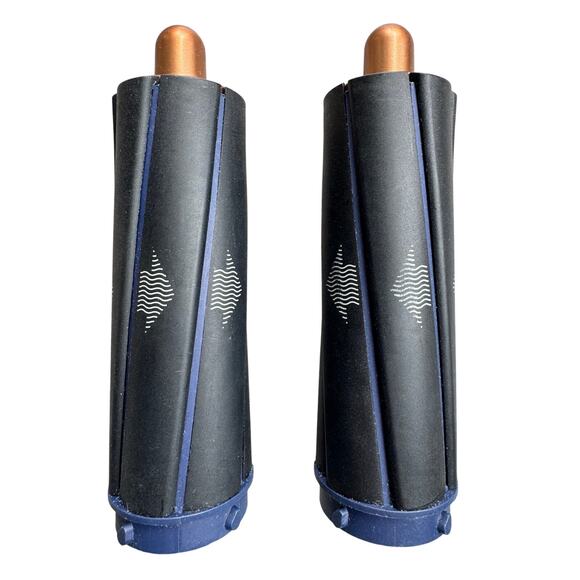 Dyson AirWrap Barrel Curl Attachments 2 Sizes First Generation - Picture 2 of 3